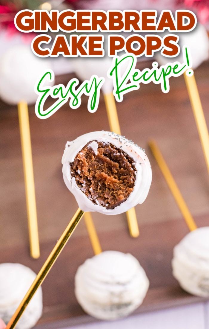 Easy Gingerbread Man Cake Pops - Extreme Couponing Mom