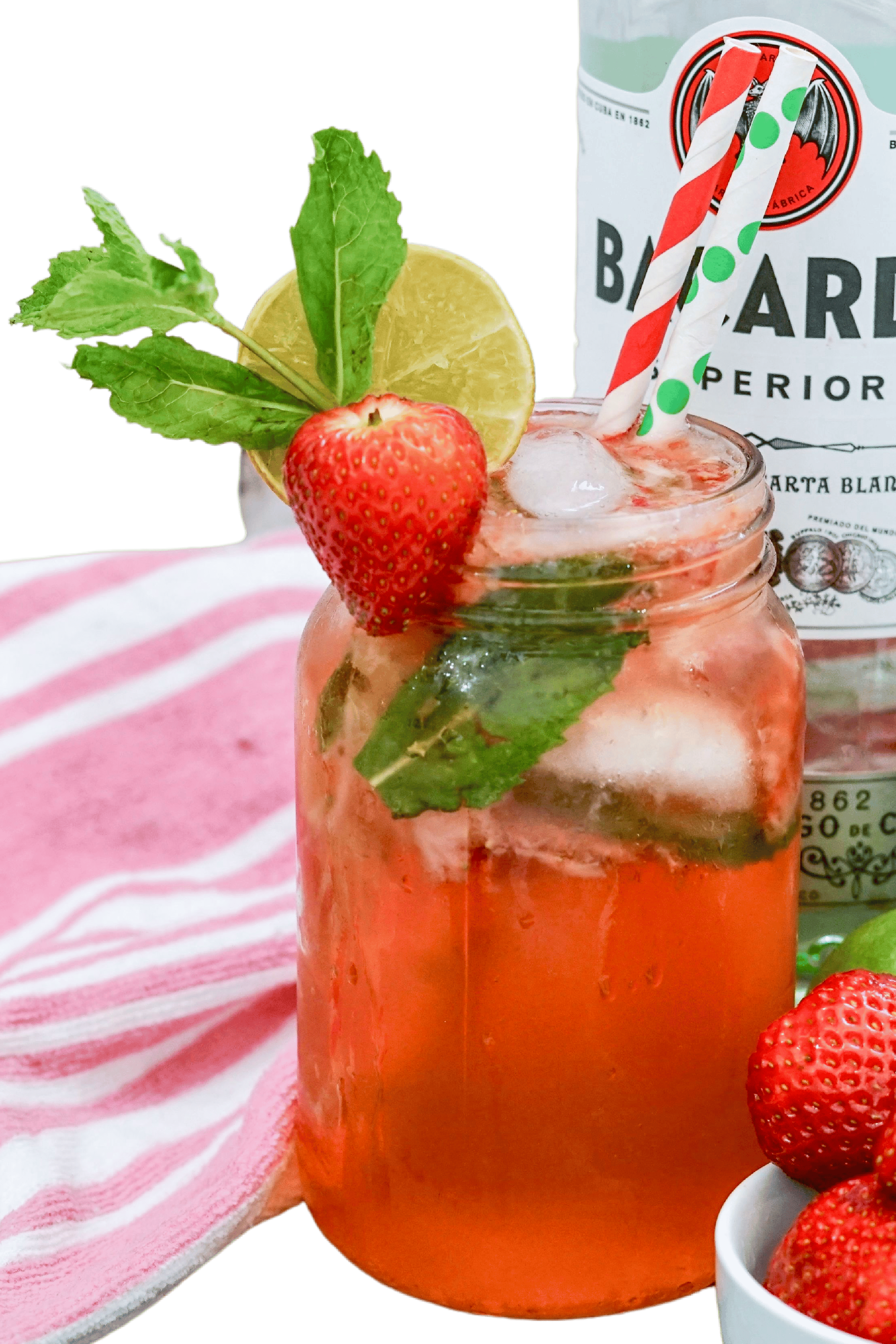 Strawberry Mojito Pitcher Cocktail Recipe