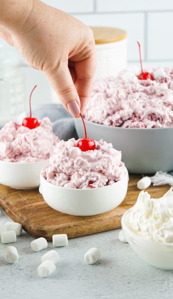 cherry pink fluff recipe