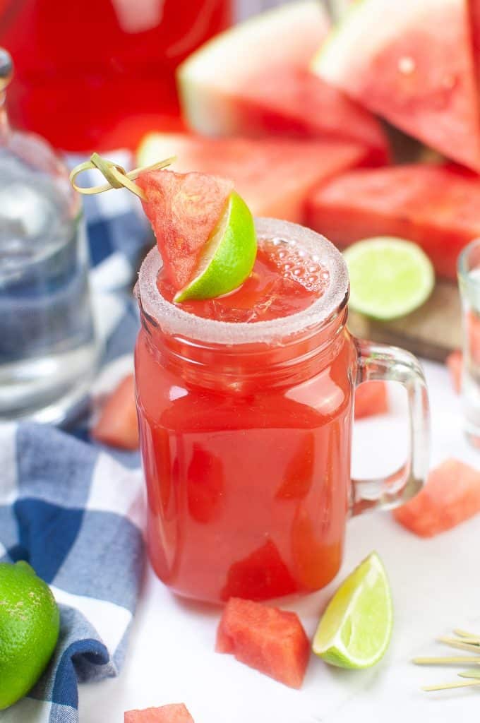 the best watermelon margarita recipe