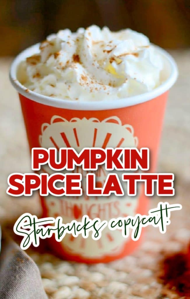 How to make a copycat Starbucks pumpkin spice latte at home