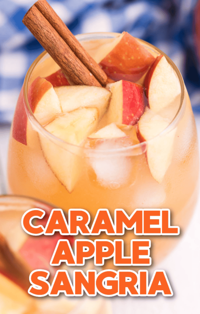 How to make the perfect fall drink - caramel apple sangria!