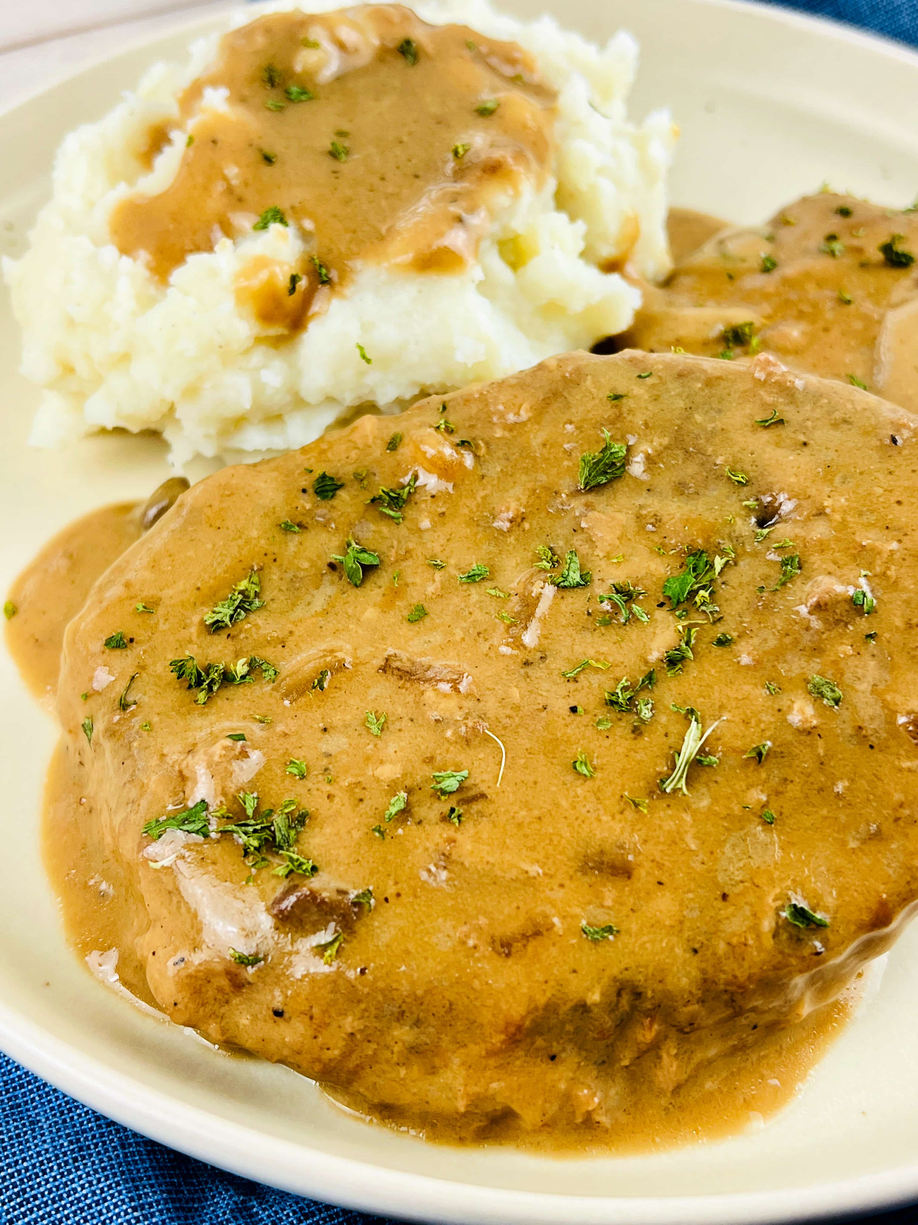 Slow Cooker Cube Steak Mom Makes Dinner