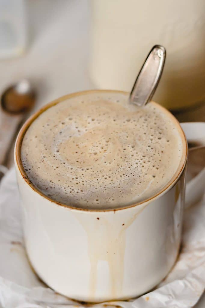 Easy salted maple latte recipe