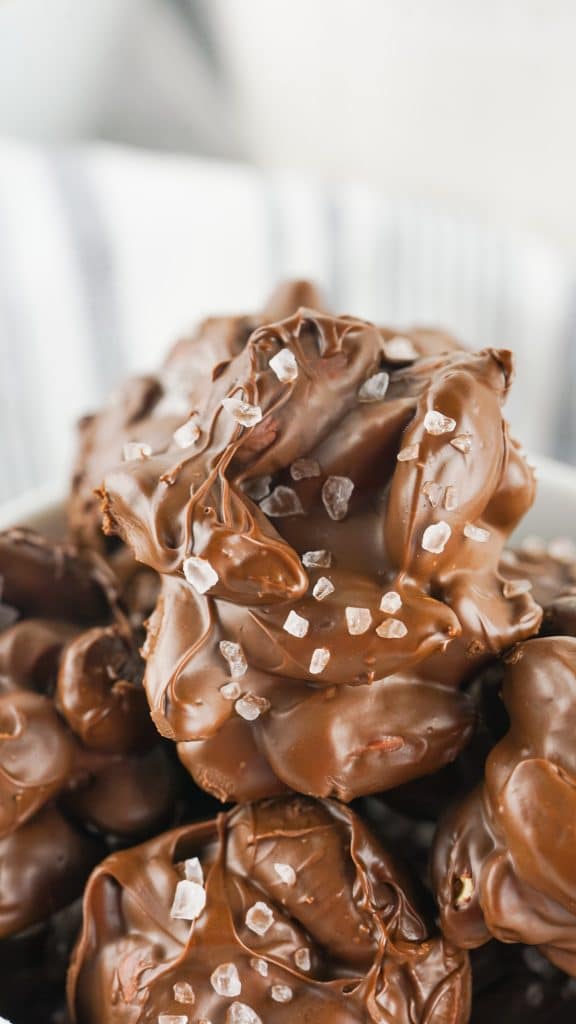 chocolate almond cluster recipe