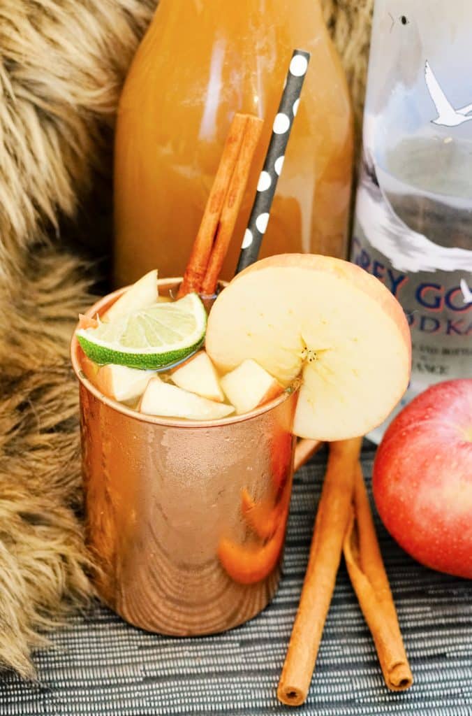 classic fall Moscow Mule recipe