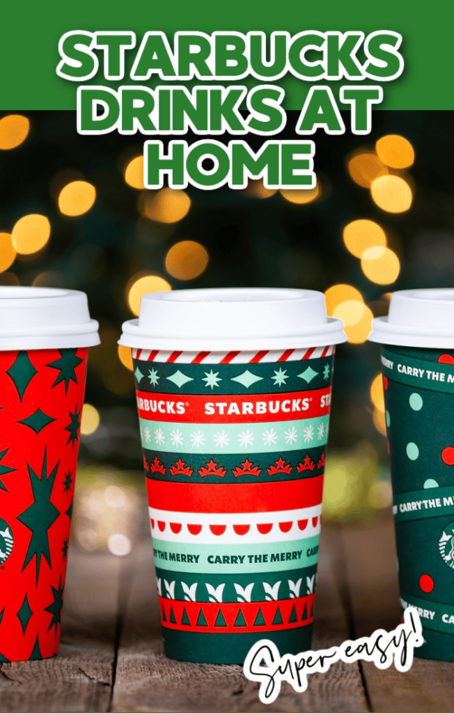 How to make the Starbucks holiday menu at home