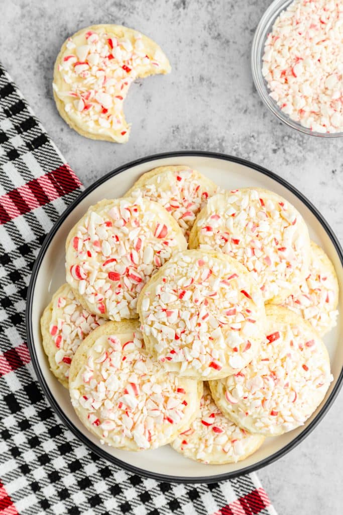 the best peppermint sugar cookies