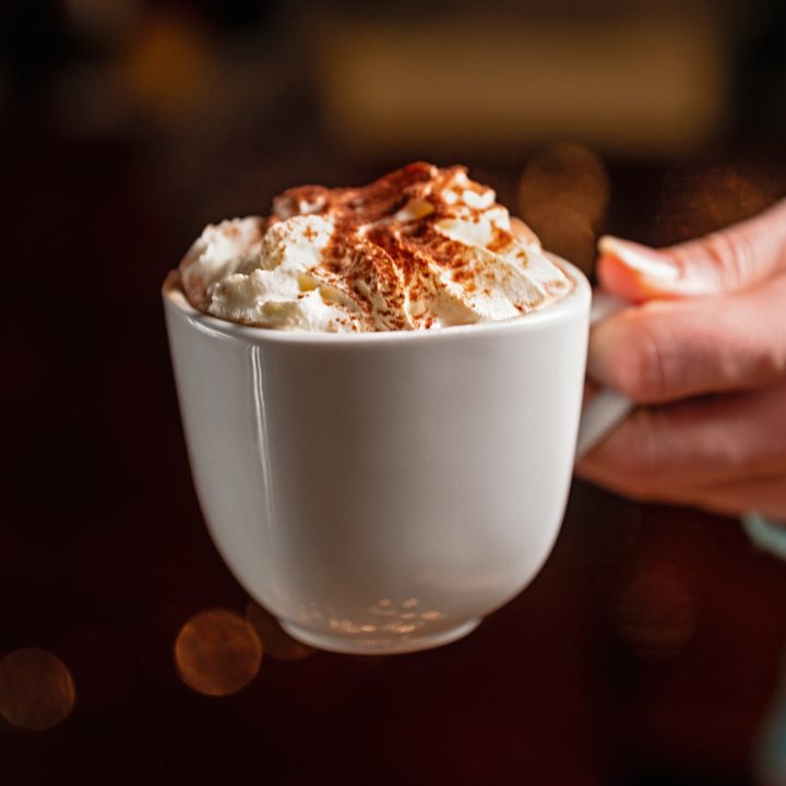 mug of cinnamon dolce latte