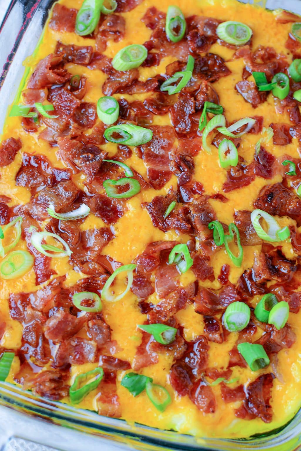 Loaded Baked Potato Casserole - mom makes dinner