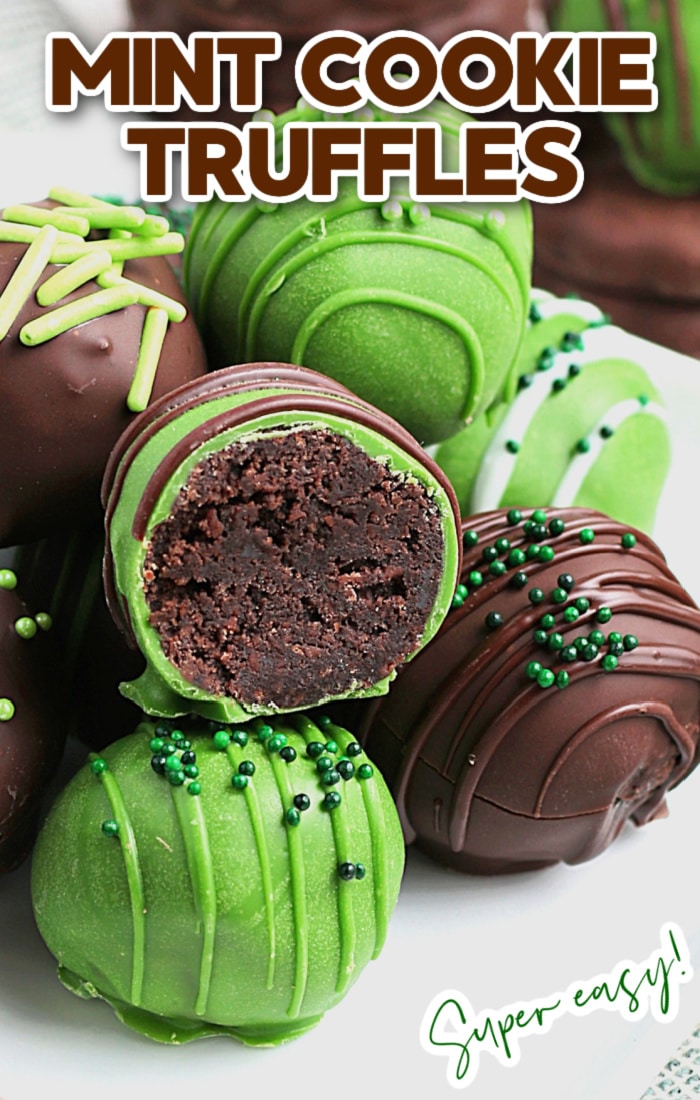 Chocolate Mint Oreo Truffles - Recipes For Holidays