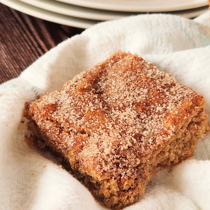 easy churro bars