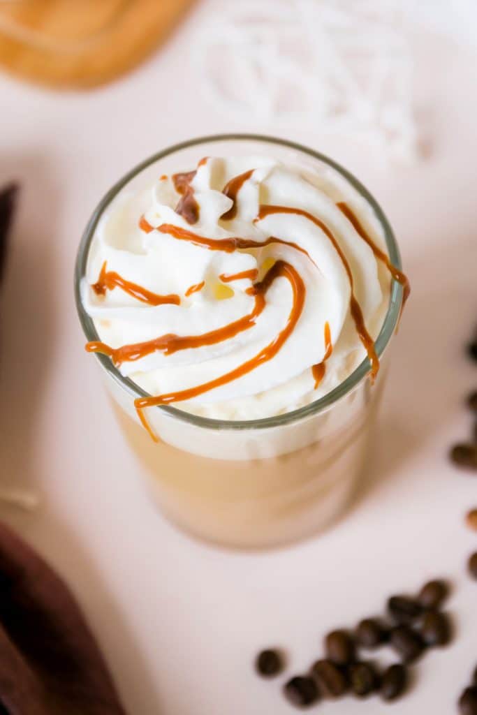 the best copycat starbucks caramel frappuccino