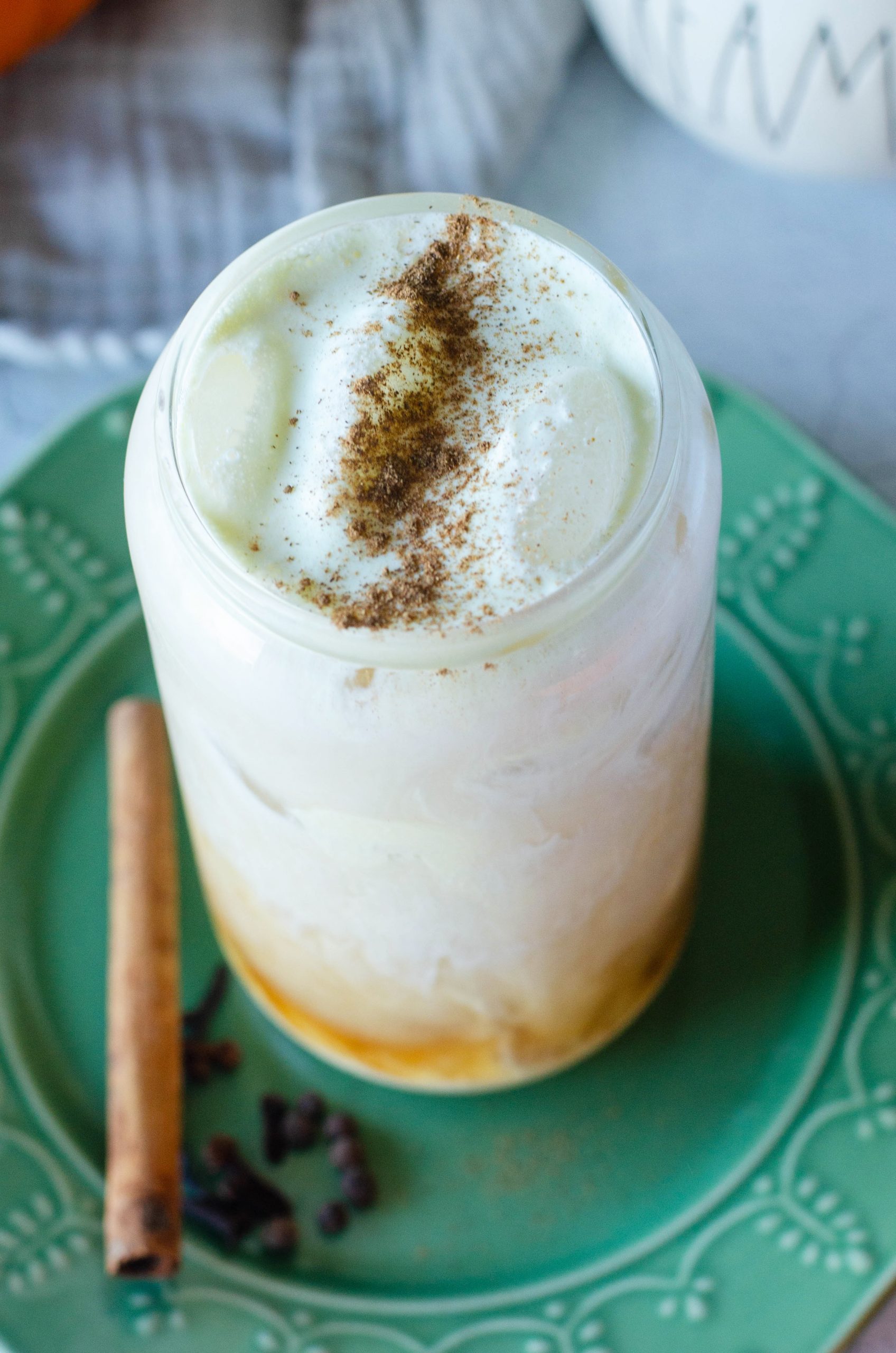 Iced Chai Latte with Pumpkin Cold Foam Recipe - Love Mischka