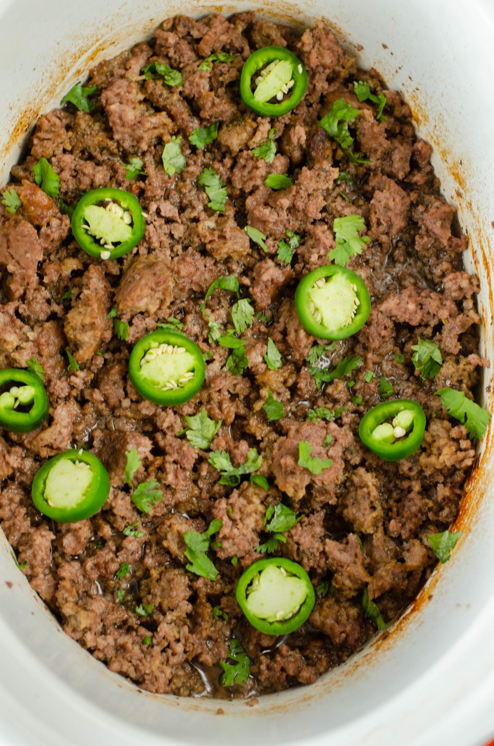 Slow Cooker Ground Beef Tacos mom makes dinner