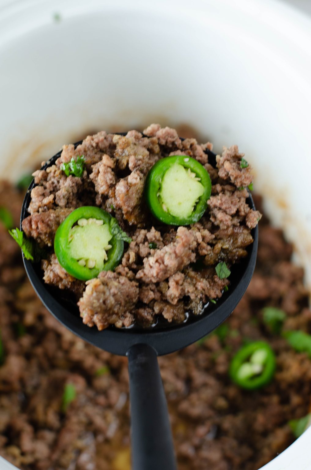 Slow Cooker Ground Beef Tacos mom makes dinner