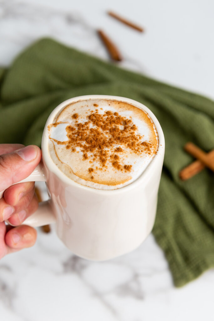 how to make a maple cinnamon latte at home