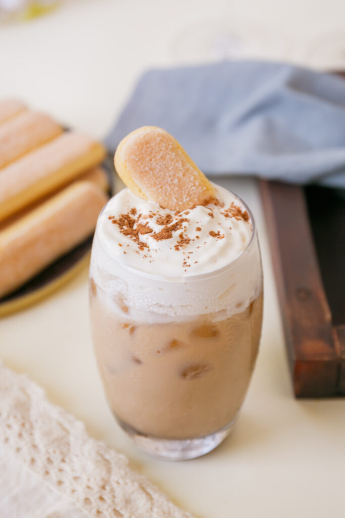 how to make a tiramisu latte