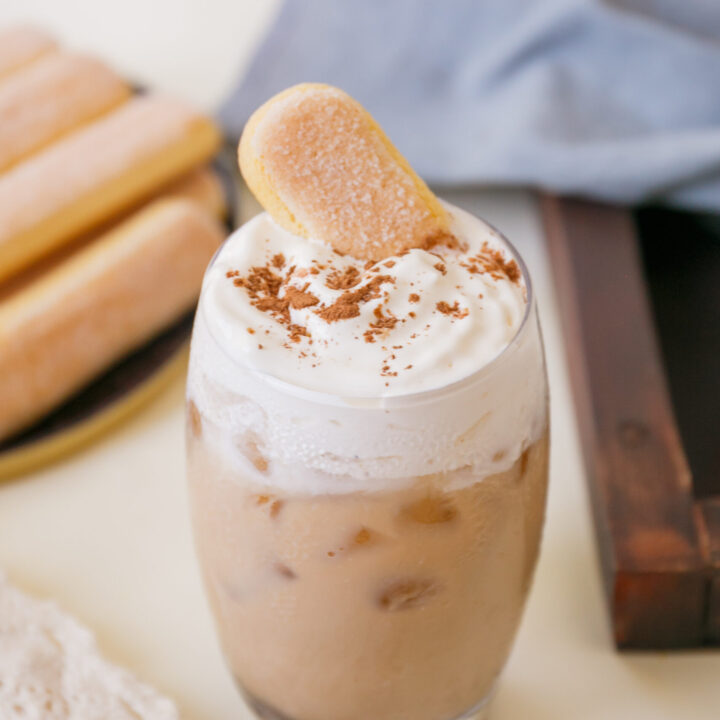 how to make a tiramisu latte