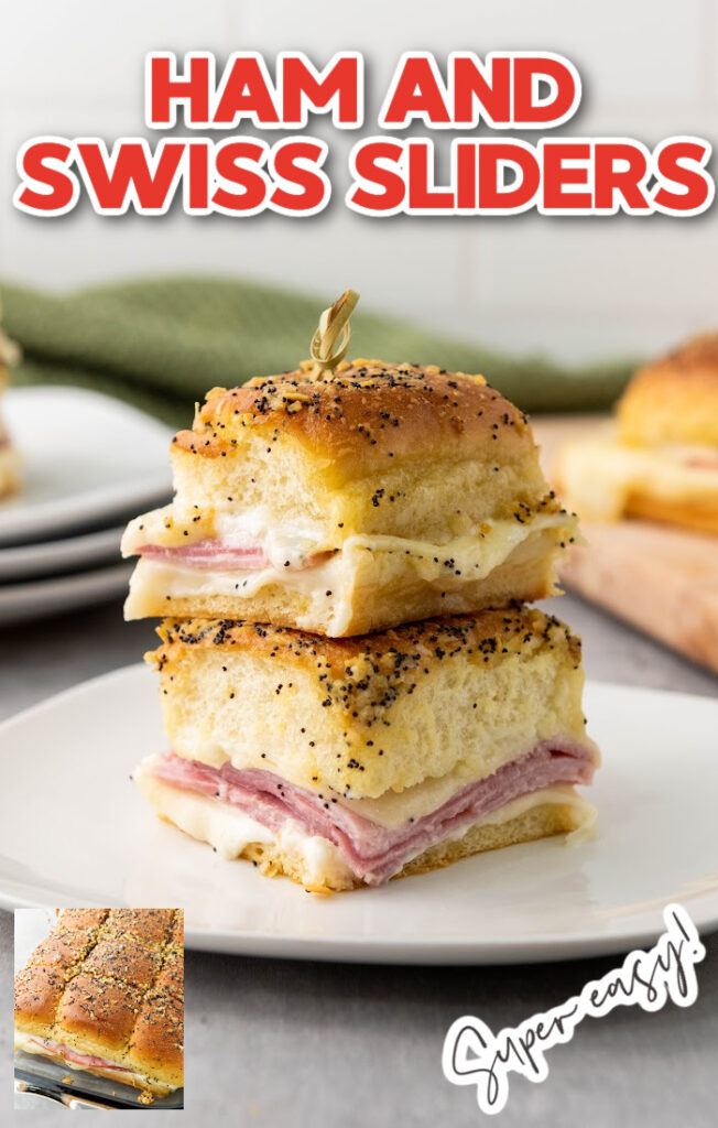 how to make ham and swiss sliders