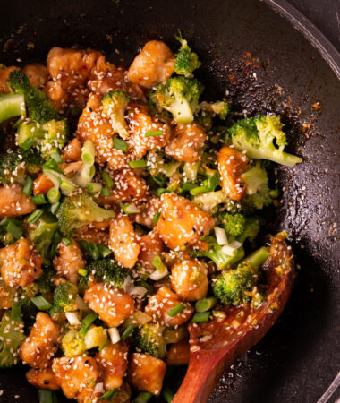 Honey Garlic Chicken with Broccoli Recipe(1)