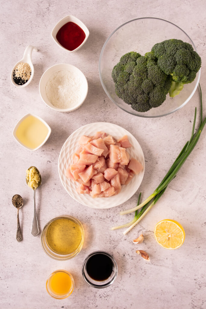 ingredients for recipe 