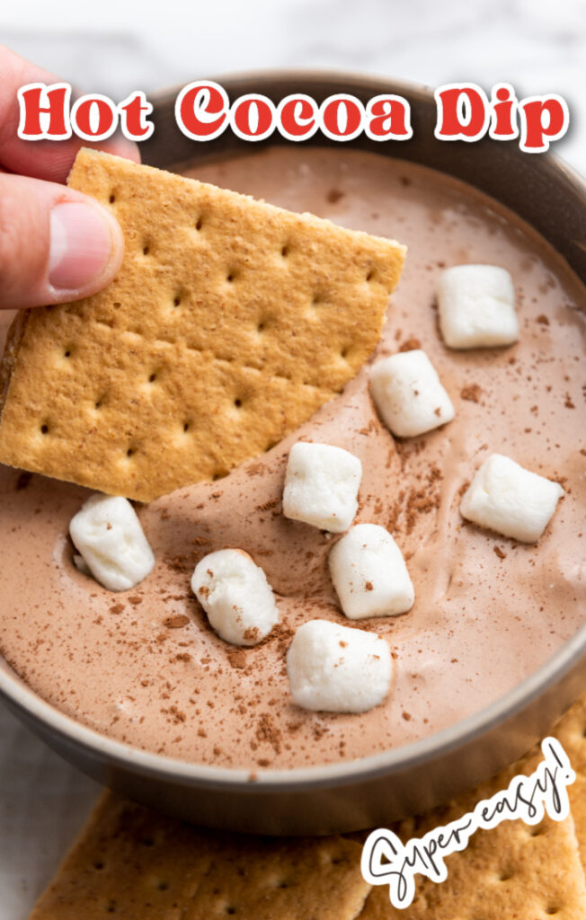 How to make hot cocoa dip